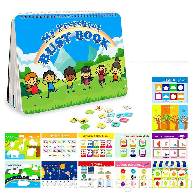 Early childhood education enlightenment quite book preschool children cognitive flip book